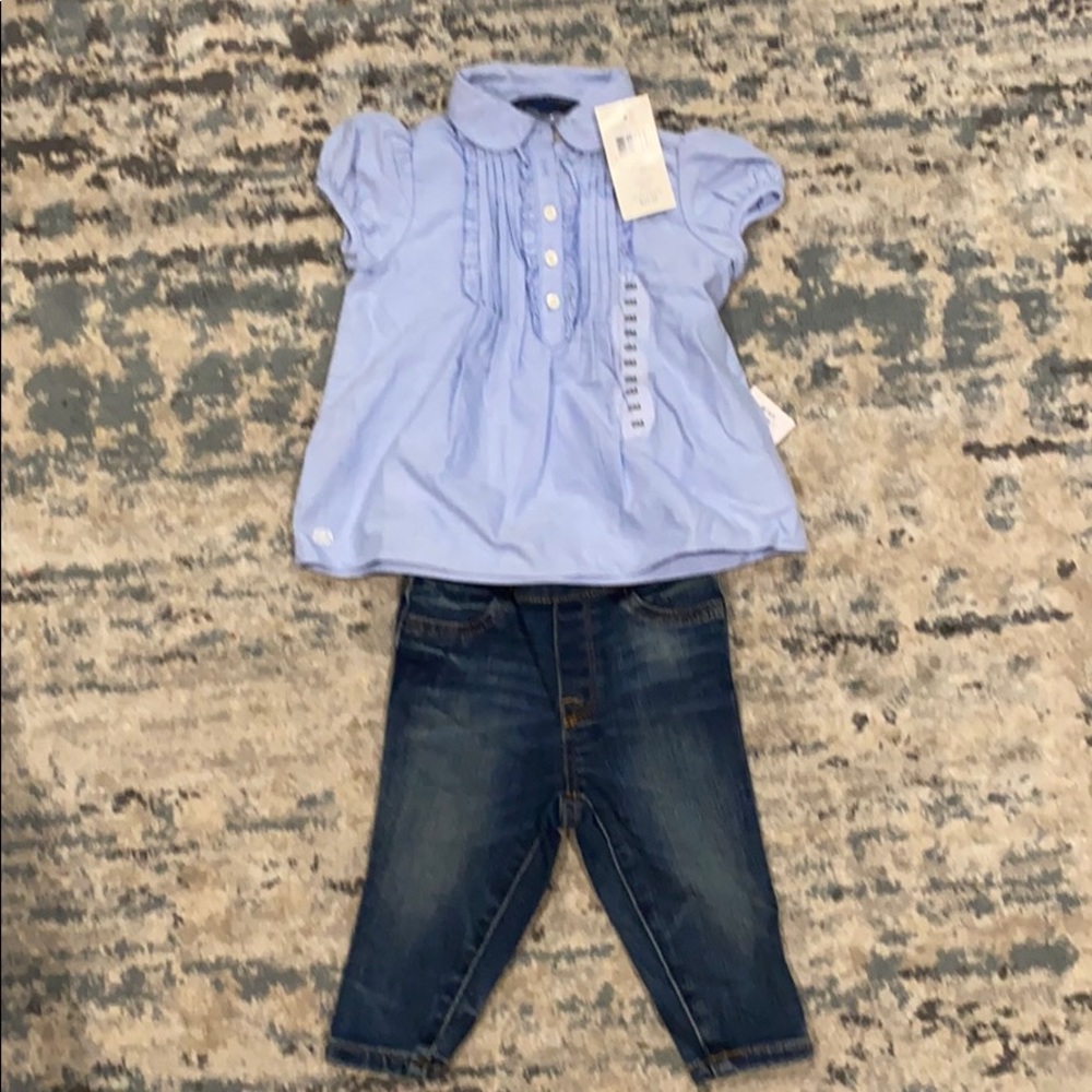 9 mo old Ralph Lauren outfit